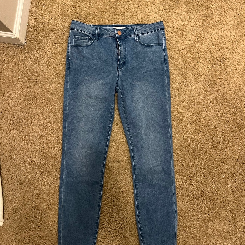 Plain Denim Jeans